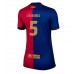 Maillot de foot Barcelona Inigo Martinez #5 Domicile vêtements Femmes 2024-25 Manches Courtes